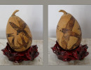 egg gourd birds in flight