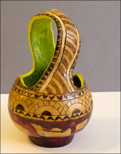 geometric small lantern gourd