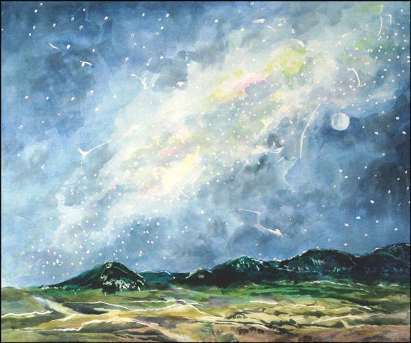 american prairie night skies