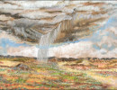 sudden storm along the front
