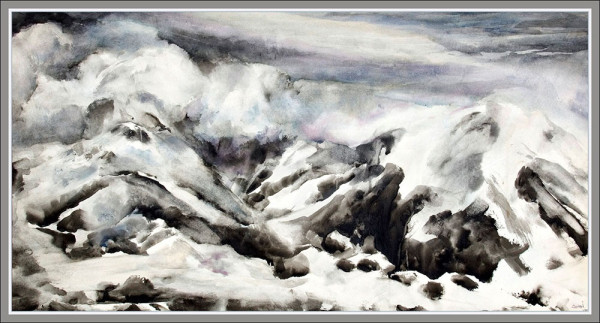winter gorge