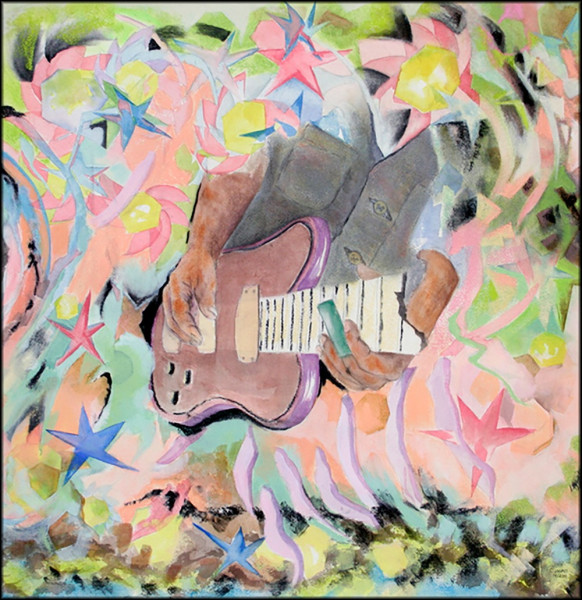 color of music v slide guitar